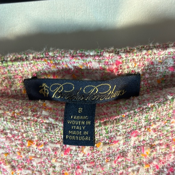 Brooks Brothers tweed skirt. Size 8. Pink/ Muti-color - Picture 4 of 8